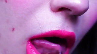 Pink Lipstick Kiss