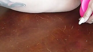 Riding a Dildo